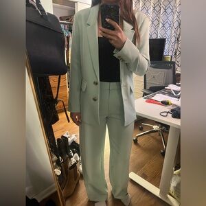 Teal Matching Suit Set